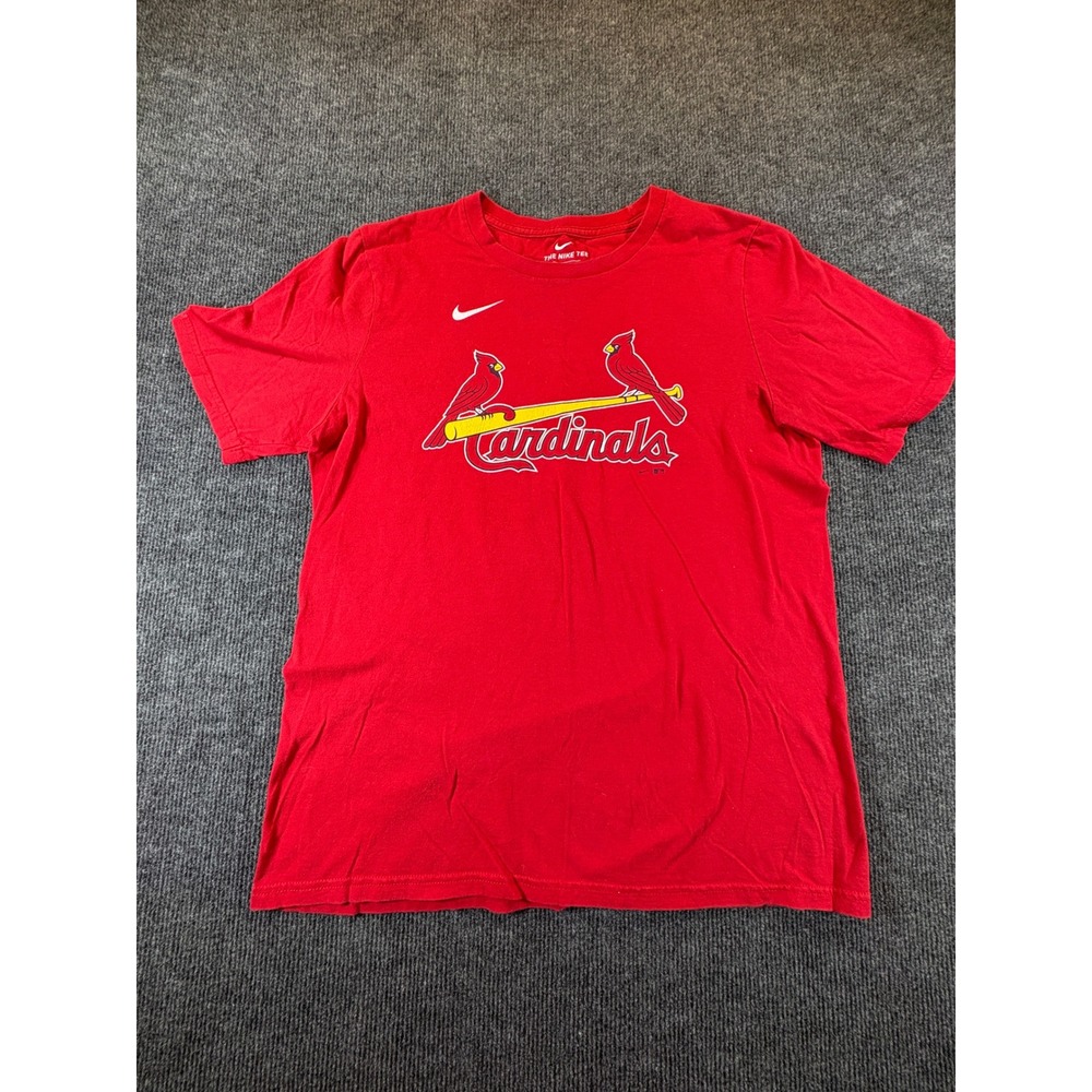 Nike St Louis Cardinals Nolan Arenado 28 Red T-Shirt Youth XL 18-20 MLB Baseball